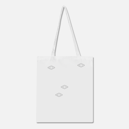 Why do people forget tote bag with fish resource printed on, back